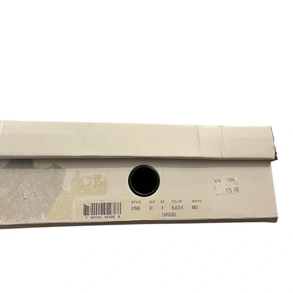 Kenneth Cole Black Leather Lace-Up Victorian Oxford Boots Made in Spain 90s Y2K - Picture 14 of 16